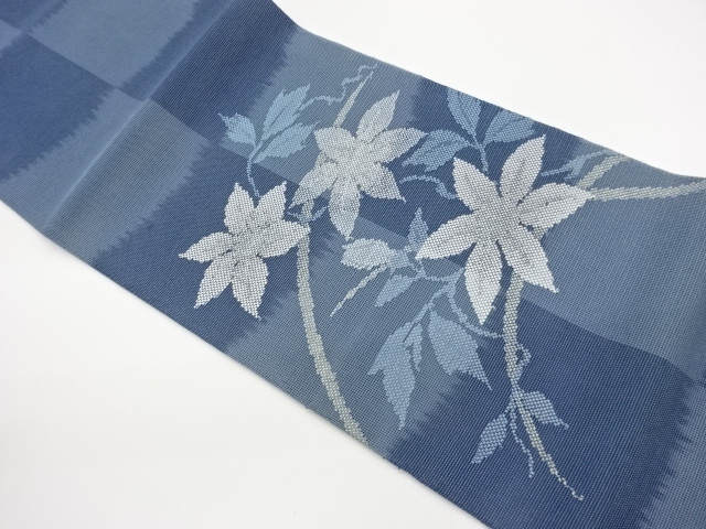 JAPANESE FUKURO OBI FOR SUMMER / WOVEN GRASS